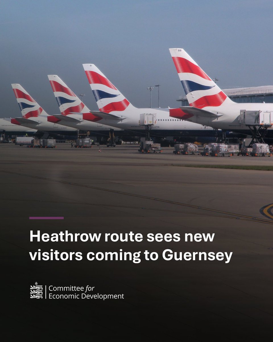 Govgg's tweet photo. May saw more than 7,500 British Airways passengers travel to Guernsey via the new Heathrow Airport route, according to the latest figures. ✈️

Read more at https://t.co/y8oMHKlzbm https://t.co/zDGTyon8KK