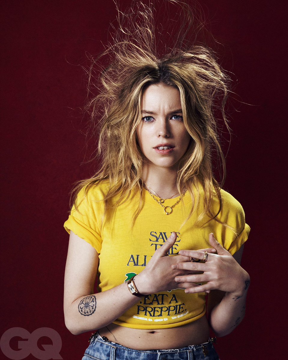 SupergirlUpd's tweet photo. Milly Alcock photographed by Conor Cunningham for GQ Hype magazine https://t.co/5mOA7iLsle