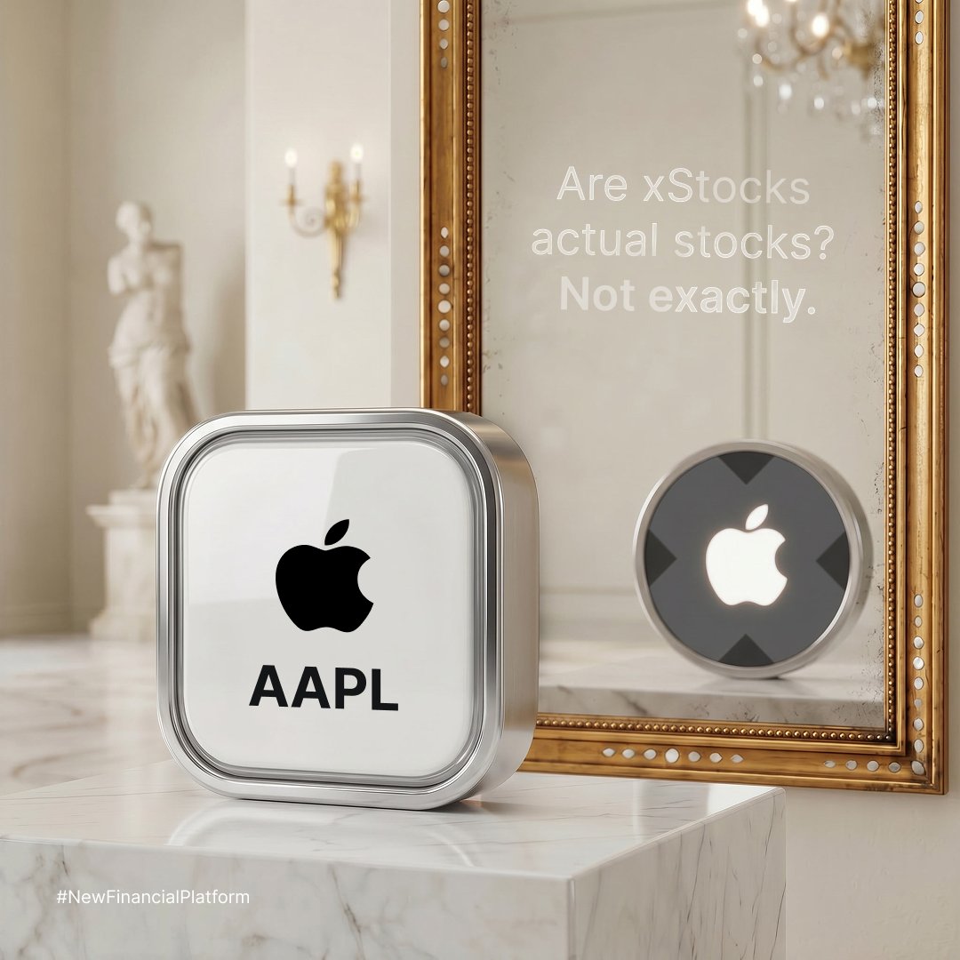 Bybit_Official's tweet photo. What are xStocks?

They're digital assets designed to track the price movements of popular stocks like Apple, NVIDIA, Tesla and more. https://t.co/LVDiVxqXsH