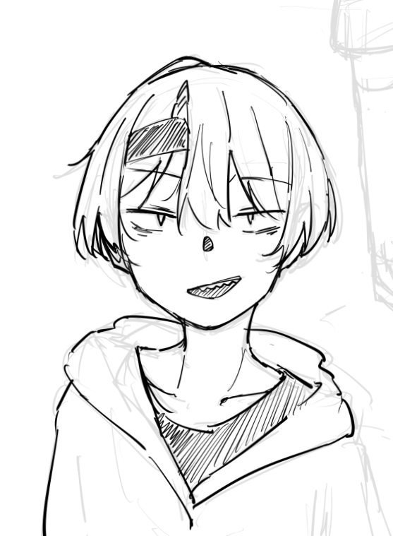 you___ogami's tweet photo. 男描き練習
ゴーストアベニューのまひるくん https://t.co/w5G9Htnoa1