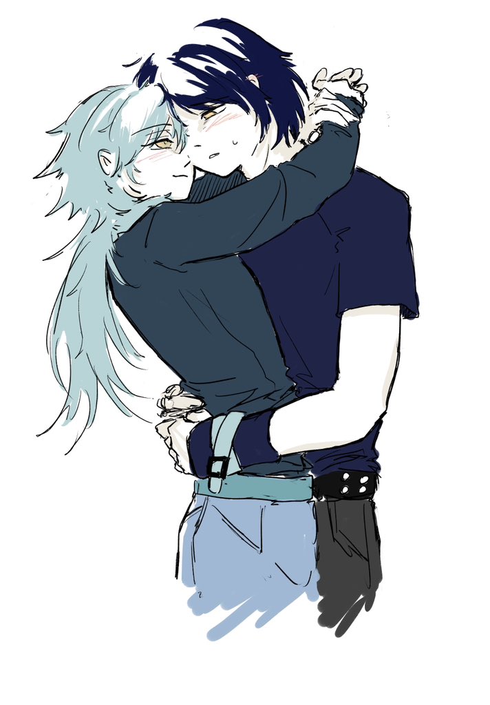 SaltyWAVE_42's tweet photo. Hug!
#dmmd #蓮蒼 https://t.co/grW79O8JGG