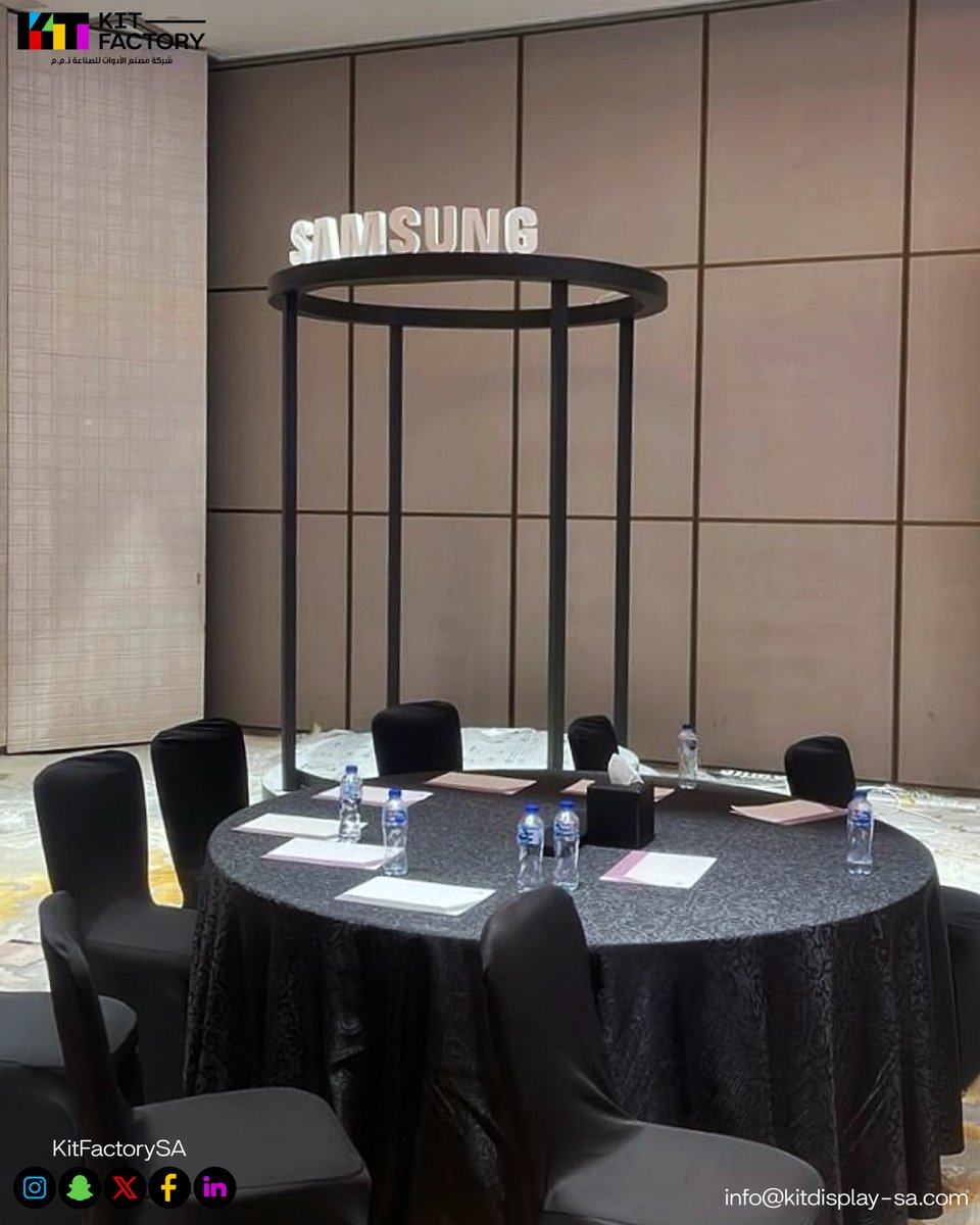 KitFactorySA's tweet photo. Built by Kit Factory. 🛠️
Custom fabrication, premium finishing, and flawless execution. @samsung

Let's create your next standout brand experience. Get in touch with us.

#KitFactory #Samsung #EventExecution #ConferenceDesign #production https://t.co/ZD0QnrSigw
