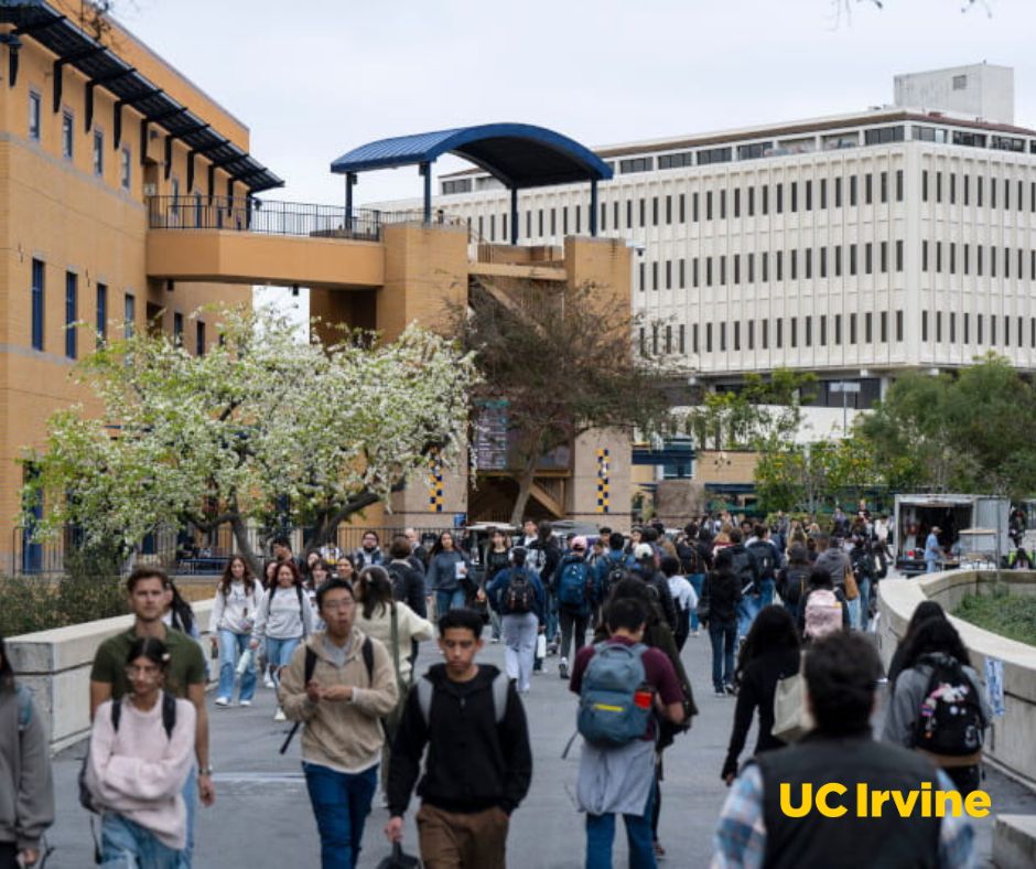 UCIrvine's tweet photo. 🎉💙💛 UC Irvine earns top-50 spots in four disciplines in the 2026-27 @usnews  Best Global Universities rankings. The campus was recognized as a worldwide leader in atmospheric sciences, geosciences, education and neuroscience research. 🔖 https://t.co/W4BJeTr0Rj https://t.co/tM1L711BPl