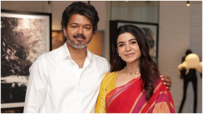 IndiaToday's tweet photo. @Samanthaprabhu2 meets #CMVijay‌, says he was meant for something bigger in a glowing note.

Read more:
https://t.co/H1KnnkoK8P https://t.co/KMNduocYS7