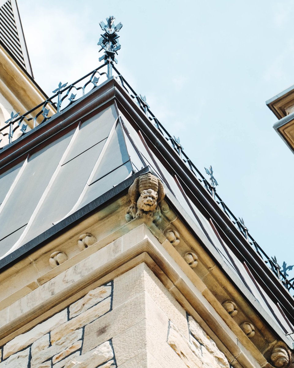 Exterior walls of the Parliament Building.