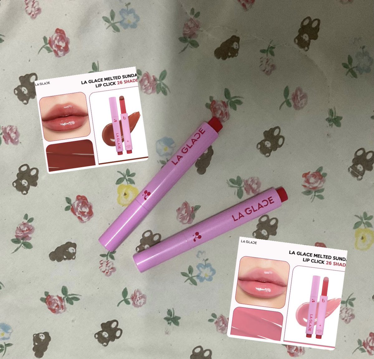 fexqq__'s tweet photo. ลิปไอติม laglace 03,05 ใช้ครั้งเดียวทั้งสองแท่งค่ะ มีกล่องน้า

🌸 2 แท่ง  150.- ส่งฟรีค่า

#ส่งต่อเครื่องสําอางค์ #ส่งต่อคสอ #เครื่องสำอางค์มือสอง #คสอมือ2 #คสอเกาหลี #เครื่องสําอางมือสอง #ส่งต่อเครื่องสำอางค์ #ส่งต่อลากลาส  #ลากลาส #laglace https://t.co/9j3ljYqzSB