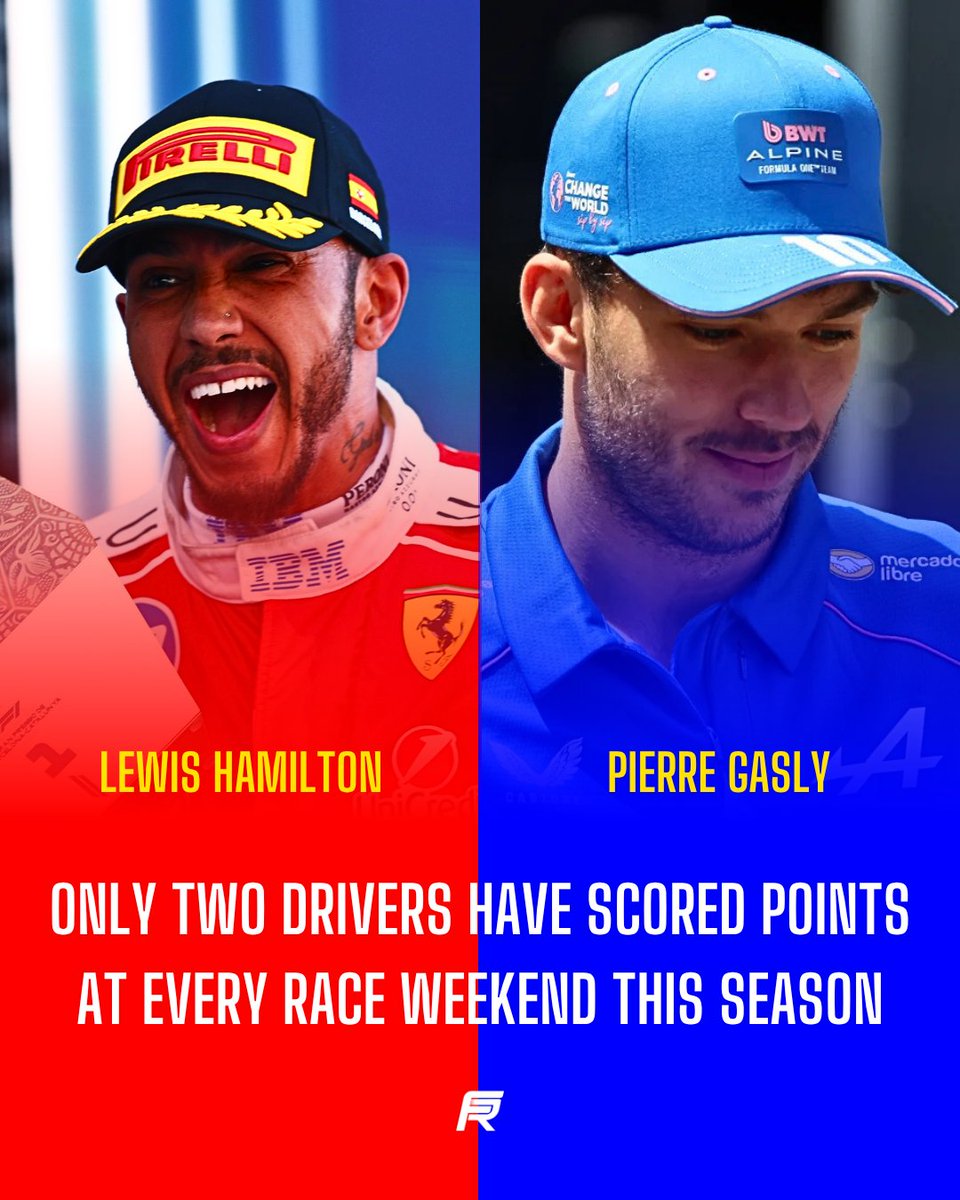 formularoom's tweet photo. Only two drivers managed to score points at every race weekend in a 2026! 😳🔥 #f1 

💡: @F1GuyDan https://t.co/4aaqREVimn