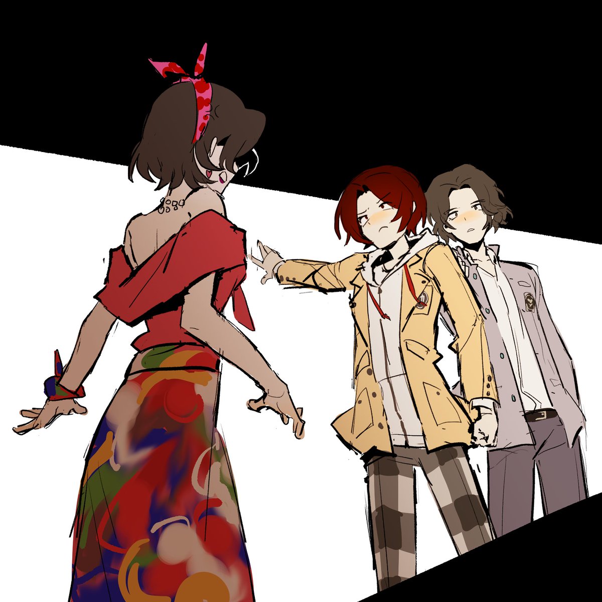 Ny_a_ns's tweet photo. #P5X 
another tumblr request https://t.co/r3ooVbvEZi