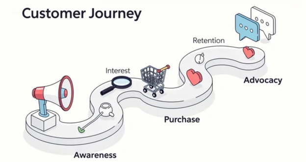 Agridemy's tweet photo. McKinsey & Company  analysis of dozens of marketing budgets reveals that 70% to 90% of  ad spend goes to advertising and retail promotions that hit consumers at  the consider and buy stages. Yet consumers are often influenced more  during the evaluate and enjoy-advocate-bond stages.

In  many categories the single most powerful impetus to buy is someone  else’s advocacy. Yet many marketers focus on media spend (principally  advertising) rather than on driving advocacy. The coolest banner ads,  best search buys, and hottest viral videos may win consideration for a  brand, but if the product gets weak reviews—or worse, isn’t even  discussed online—it’s unlikely to survive the winnowing process which leads to purchase and referrals to more potential customers
