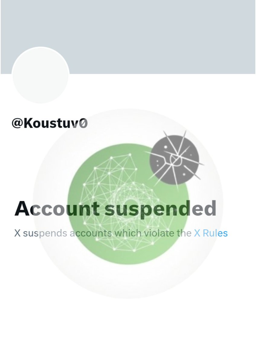 BadriCyberForce's tweet photo. Mission Accomplished.  Our coordinated reporting has successfully taken down the RSS  terrorist  account @Koustuv0.

Join: https://t.co/91pn4fPrkz
Alhamdulillah!  Be part of the force:

@BadriCyberForce https://t.co/0P0j0VaWyf