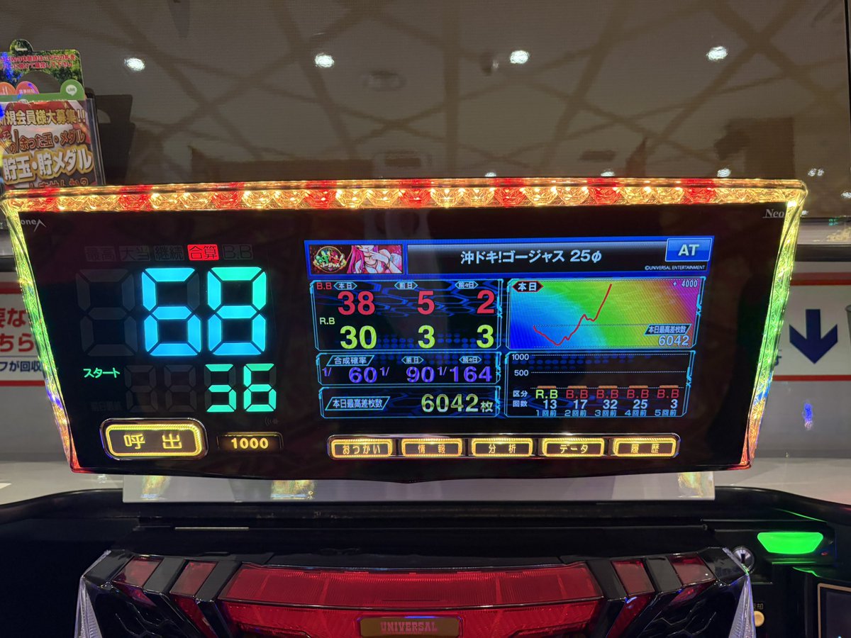 9zaqS's tweet photo. 9スルー
確定役
赤ドキ
フリーズ
たまには低貸でリハビリ🤒 https://t.co/FlsQ2twWzC