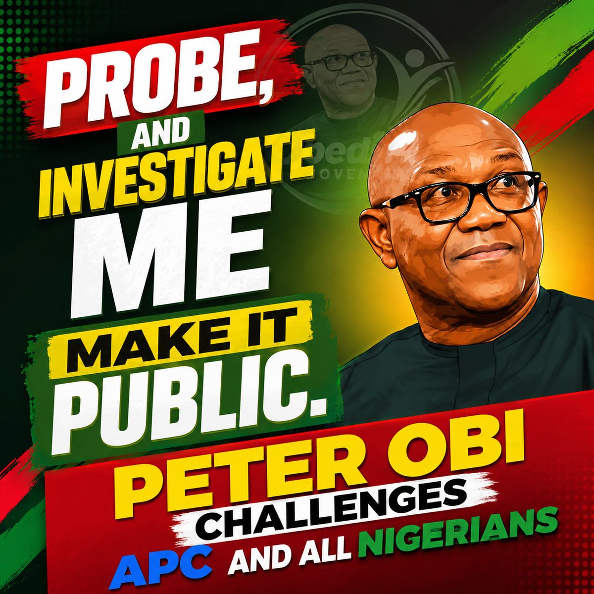 GroupInteg51684's tweet photo. Peter Obi is now the center of discussion in Nigeria.

Watch as he will tour all TV, Radio, Online platforms.

He understands the time and season. https://t.co/AyYHs2BH0F