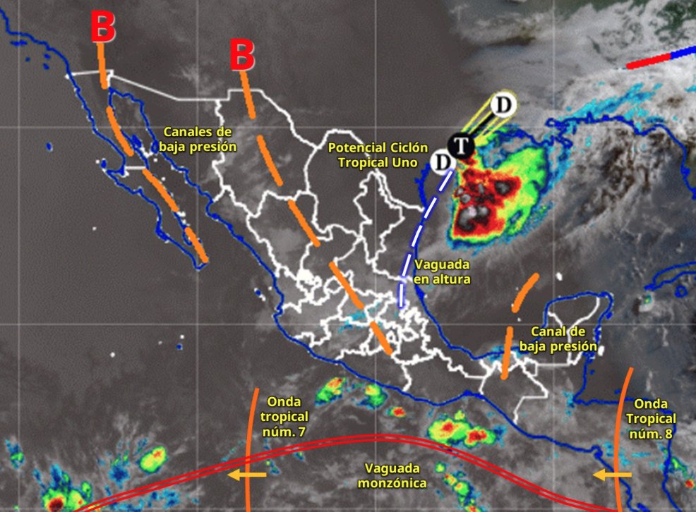 MauroMoralesMtz's tweet photo. Amanece con cielo Despejado y temperaturas elevadas. #Aceptable calidad del aire en 2 estaciones y #Buena en 13. Hoy las máximas se esperan de hasta 36˚ a 37˚ y sensación de 41˚. Mañana pudiéramos alcanzar 39˚ o 40˚ con sensación de 43˚. Prepárese! https://t.co/JNrJWqgh53