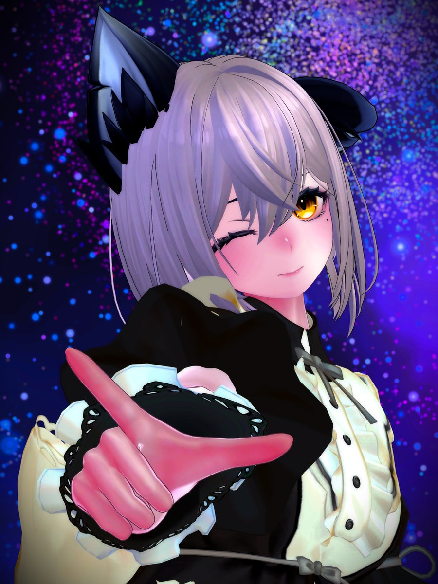 Tenta001's tweet photo. おはようございます✨

『ぴこーん！🌟』

#VRChat #Lasyusha #ラシューシャ https://t.co/nvxcQNW5OS