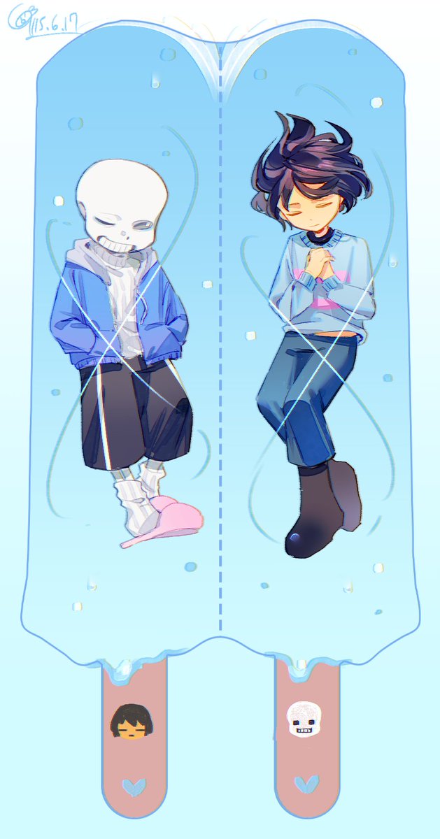 Gpie220075's tweet photo. #Undertale #フリサン #Sans #Frisk https://t.co/vXGQUANTXi