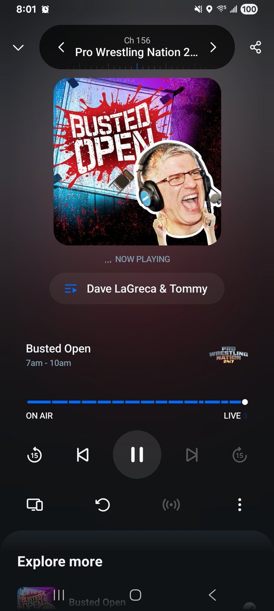 CMSDrums22's tweet photo. I think Wednesday is my favorite day of the week for @BustedOpenRadio with @davidlagreca1 and @THETOMMYDREAMER . Today's wrestling magazine topic brings me back, love it! Time to dig out the old issues! https://t.co/bSnpQP8k1W