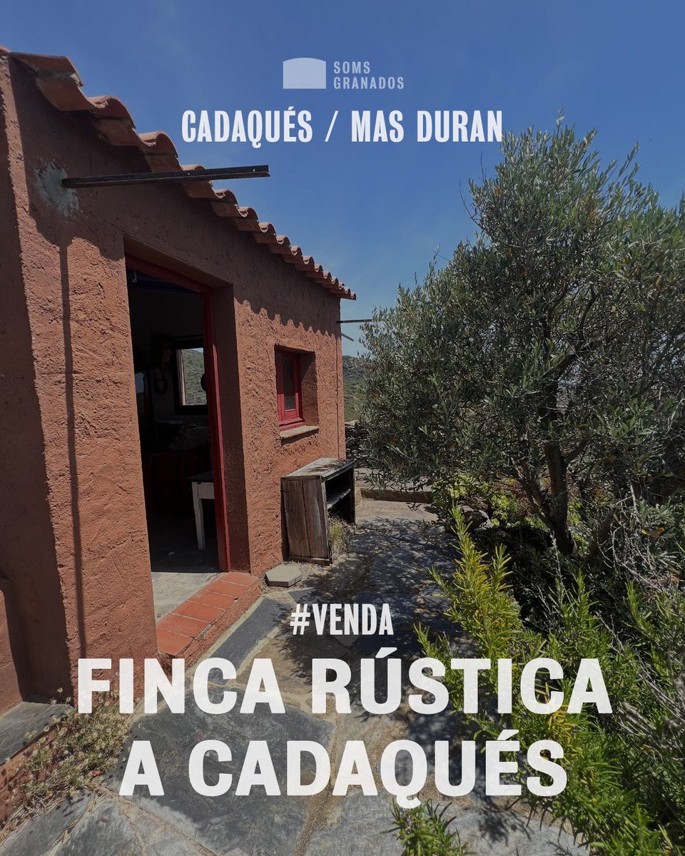 XavierSoms1's tweet photo. 🌿 EN VENDA · Finca rústica a Cadaqués

📍 Mas Duran
📐 ~8.700 m² (4 vessanes)
🫒 Oliveres
🏚️ Barraca de 15 m²

Una oportunitat única en un dels entorns més emblemàtics de la Costa Brava 🌊
💶 350.000 €
📩 DM per a més informació o visita

#Cadaques #CostaBrava #FincaRustica https://t.co/WfqOzZAl2H