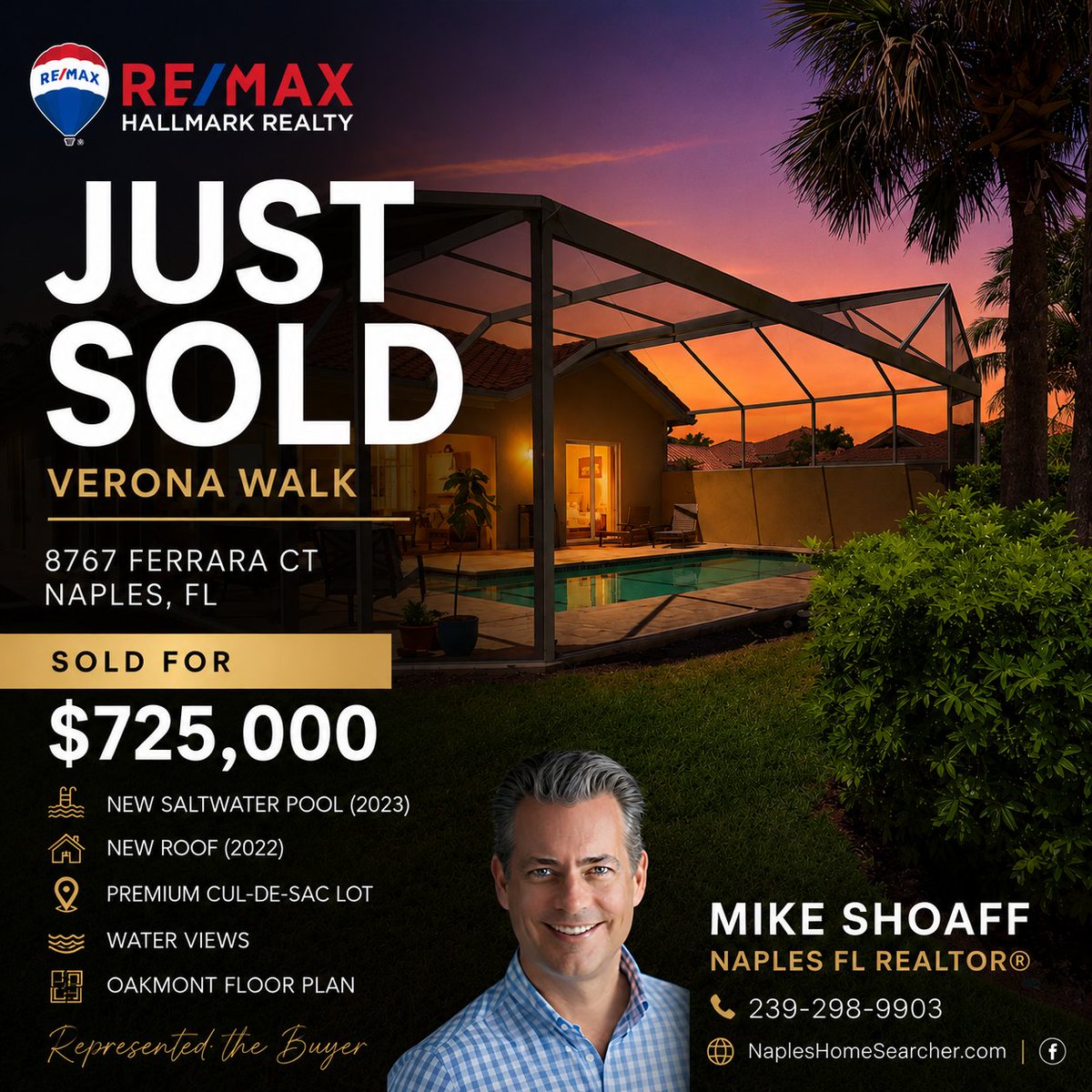 MikeShoaffRE's tweet photo. Thinking about moving to Verona Walk?
From waterfront homes to pool properties and villas, Verona Walk remains one of Naples' most popular gated communities. Contact Mike Shoaff, Naples FL Realtor, for current listings and local market insight. https://t.co/SigxzWwb5t