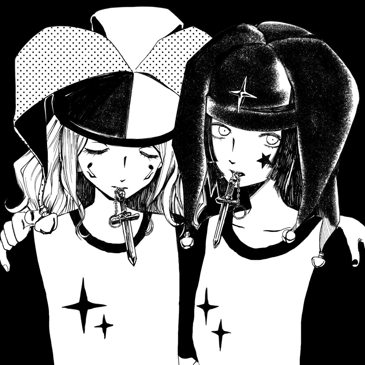ginyobi_'s tweet photo. 🤍⚔️🖤 https://t.co/EA0TTALgZS