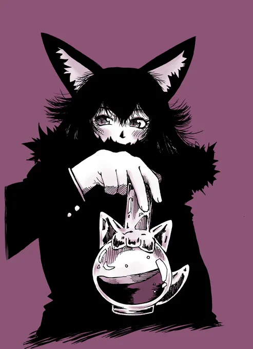 #これを見た人は無言で黒が入っている画像を貼れ