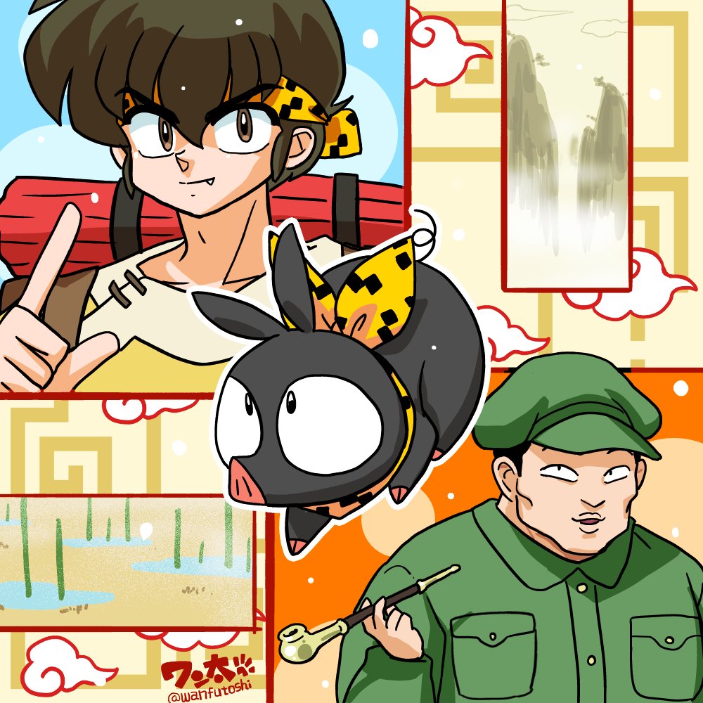 ranmawandoro 【#高橋留美子5作品版深夜の真剣お絵描き60分一本勝負】6
