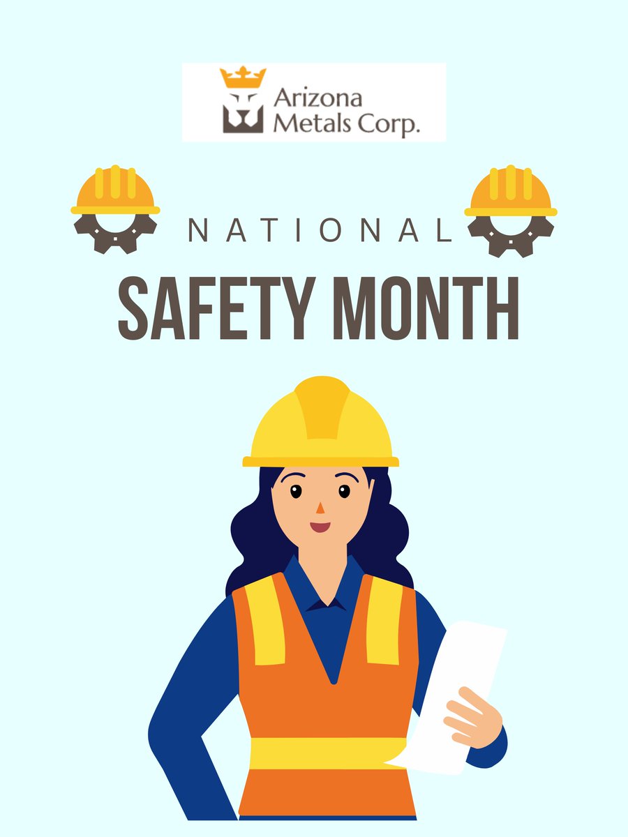 KayExploration's tweet photo. Safety is the highest priority for miners here in Arizona &amp; across the globe. From always wearing protective equipment to maintaining daily safety protocols, we continue to take steps to ensure the safety of our workers &amp; our host communities. #NationalSafetyMonth #KayExploration https://t.co/XKnSwzhCag