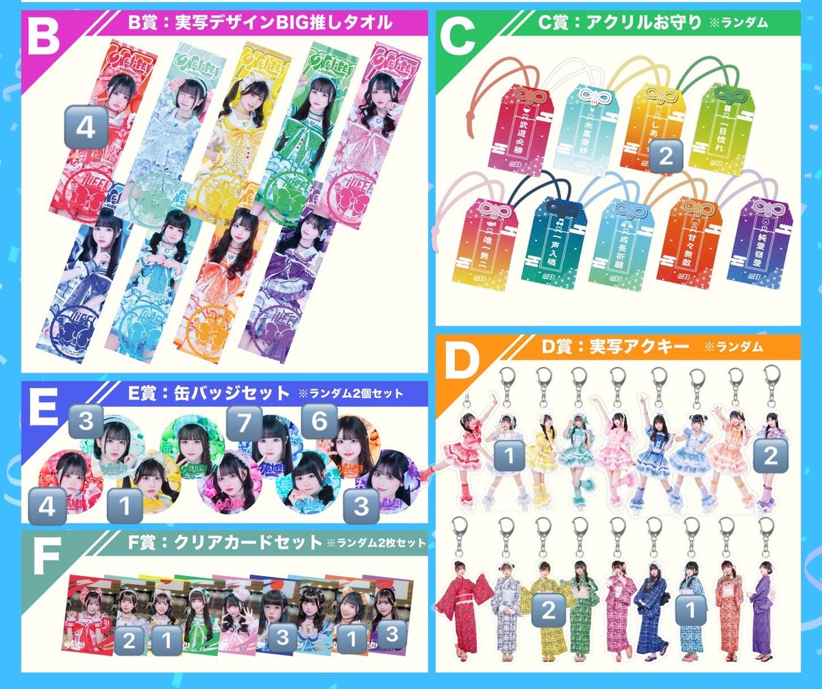 amsluv1's tweet photo. 【お譲り】iLiFE!くじ
画像のものをお譲りいたします
複数まとめての方優先
未所持❤️のみ交換も検討致しますのでお気軽にご相談下さい https://t.co/oN4UW5ZHxo