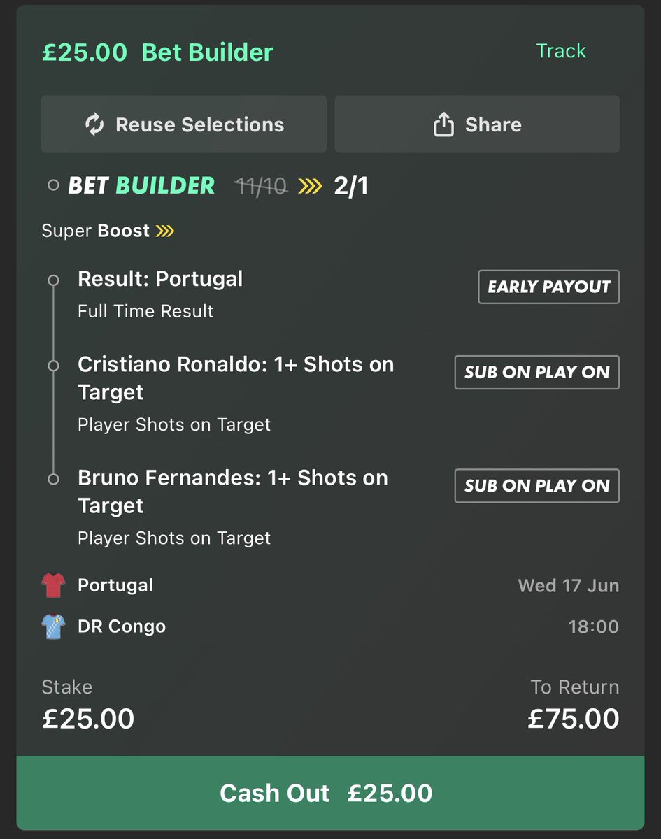 Arjun__10__'s tweet photo. @BetWizard_ 🤞🏽🤞🏽
Still went ahead with this bet. But can’t see it happening. As congos defence is quite solid https://t.co/tHh64cSxSu