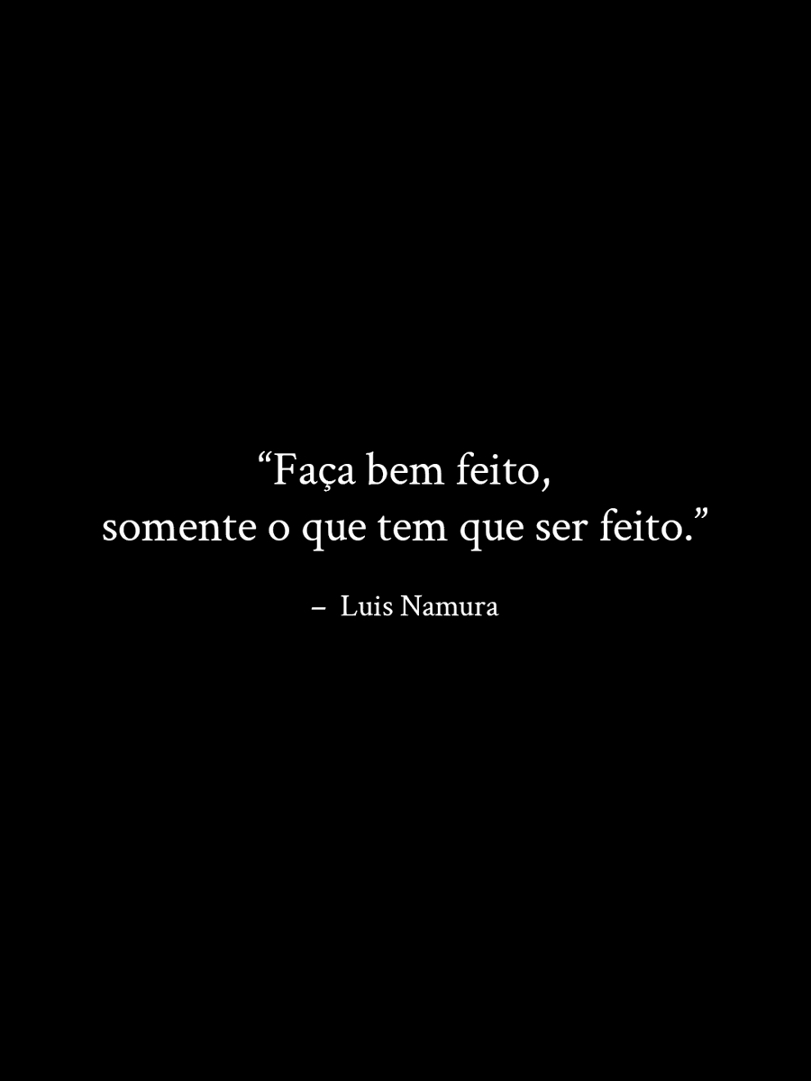LuisNamura's tweet photo. Comprometa-se com o essencial! O resto é só barulho. 😉 https://t.co/PL0JDnMZKy