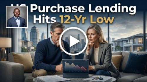 SegunOre1's tweet photo. US Purchase Lending Hits 12-Yr Low | #
https://t.co/0fIi6rcYXD
#realestate #realtor #dreamhomes #homebuyers #realestateagent #homesofinstagram #properties #homesearch #realestateinvesting #housingmarket https://t.co/B88uwsLIYC