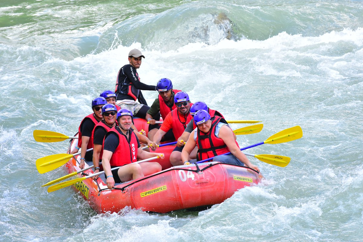 croit_io's tweet photo. Once a year the whole croit team gets in the same place. This year: Antalya, Türkiye. 
Workshops, rafting, mud buggies, zipline, cooking class, boat trip, old city at night.
We will be back at our desks, but for a few days in June, we were just a group of people in the same place https://t.co/fPrhn5nFTi