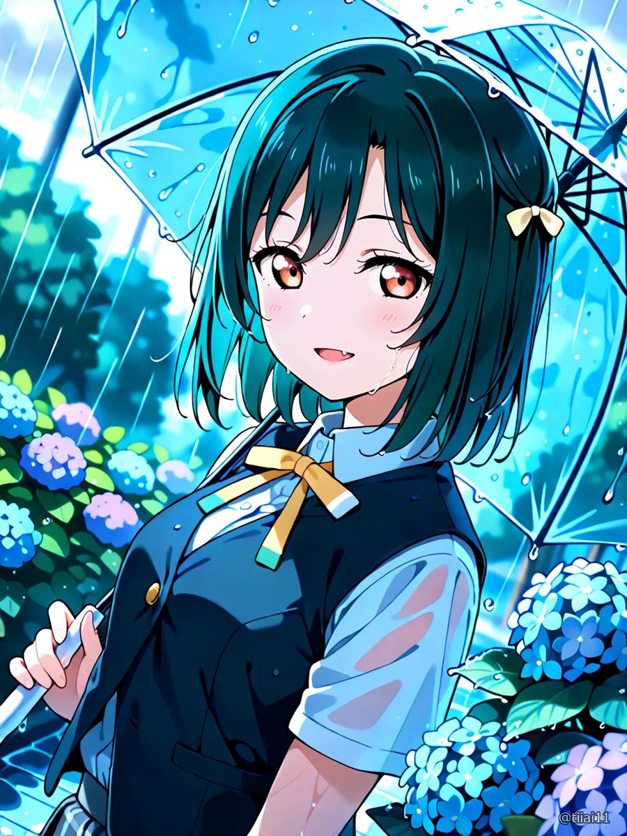 tiiai112's tweet photo. お疲れ様でした！
あと1日乗り切れば週末なので頑張りましょう！
土曜日出かける予定が延期になったので、今週はゆっくりできそうです😊
明日もよろしくお願いします✨
紫陽花シリーズ しおちゃん
#三船栞子 https://t.co/JiJhWM6LLY