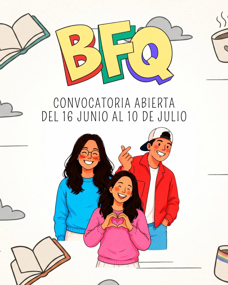singerkenn's tweet photo. ¡Tenemos convocatoria abierta en mi club de lectura!

¿Te gusta leer? ¿Quieres empezar a hacerlo? ¿Quieres estar en un grupo de amigos donde siempre la pasamos bien? 

¡Regístrate! 

https://t.co/d0Bn67fowK https://t.co/o1xsVMTJXT