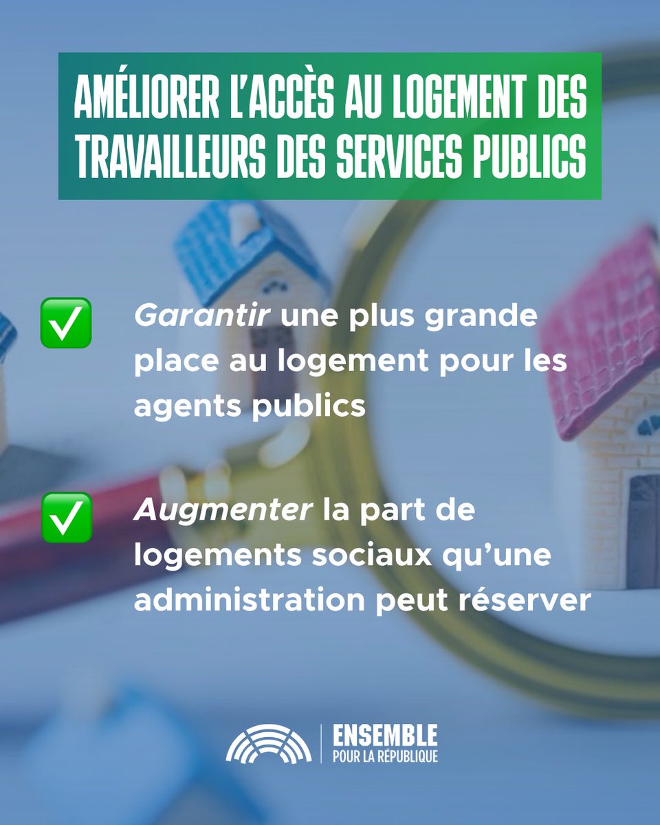 CatherineIbled's tweet photo. ✅ Nos soignants, policiers, enseignants méritent de se loger près de là où ils servent. J’ai voté pour améliorer l’accès au logement des travailleurs des services publics. https://t.co/teu5LQMEve