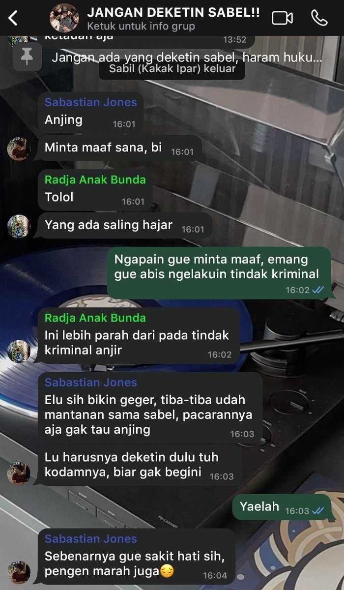 hiig0_0's tweet photo. Begini reaksi sabil, kalo Bibel (Bian-Sabel) ketauan pernah pacaran🤣 https://t.co/SAEMF4tT9Y