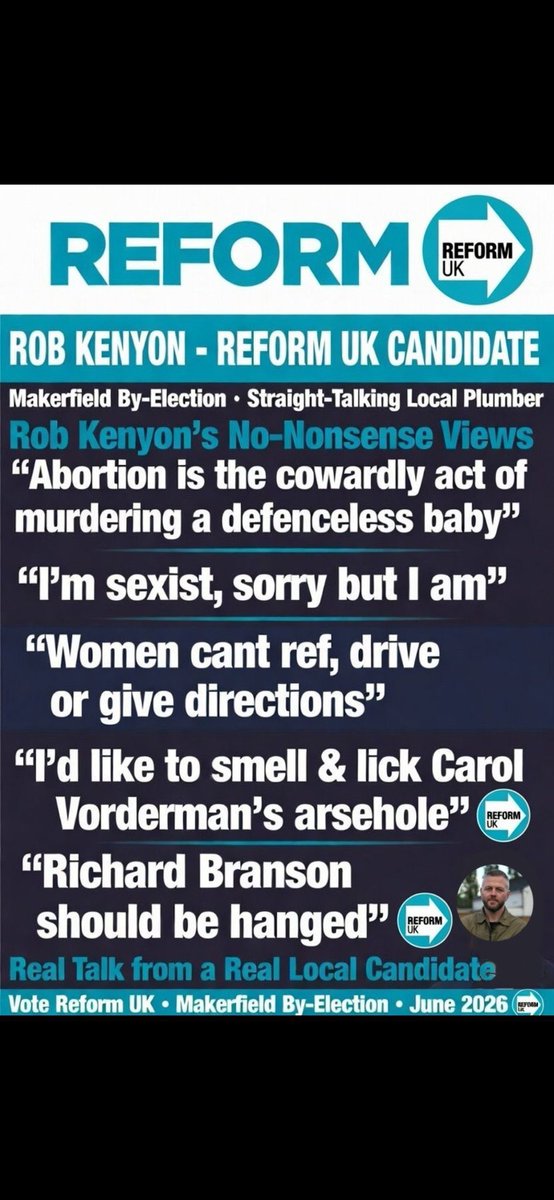 Grumpygunner79's tweet photo. @RazerWithAKnee @UKLabour @RestoreBritain @reformparty_uk https://t.co/5bxYXGLfOj