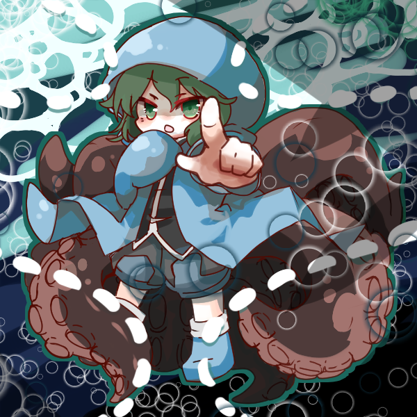 gekkamofu's tweet photo. #Len_en_art
鵐一家より、鵐蒿雀。
連縁の中で特に好きな子が蒿雀だったりします。一番初めにお絵かきした子ですしね！
そして！2面にしてはぼっこぼこにされる！！！
でもこの子のスペカのリヴァイアサンやプラスチックボルテックスの見た目は大好きです！ https://t.co/IXbWqCNJa4