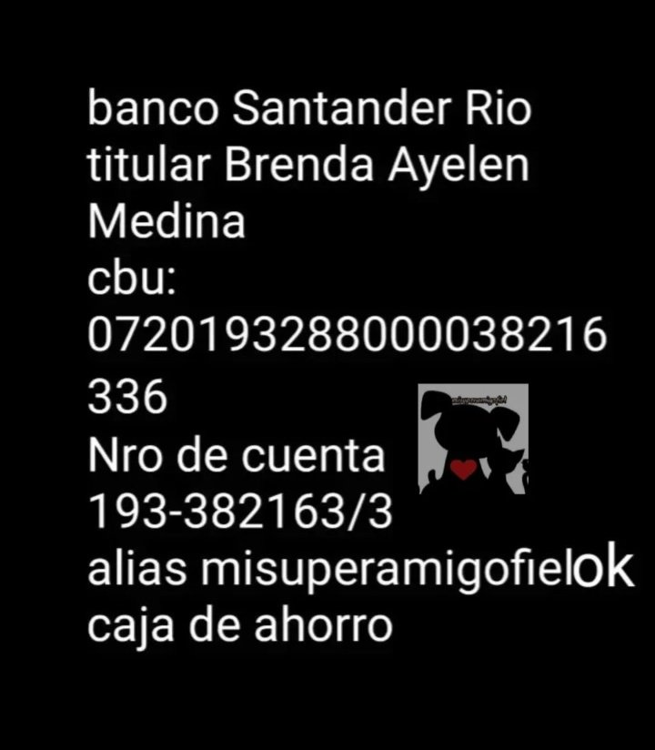 misuperamigo's tweet photo. https://t.co/LVS69yNWyo
5000

https://t.co/loGYrl6Eye
7000

https://t.co/fHQaSkJUzE
8000

https://t.co/hpypngn9i8 
10000

https://t.co/NL4qm8aLzC
15000
ALIAS MISUPERAMIGOFIEL 
BRENDA AYELEN MEDINA https://t.co/w0uebdqba5