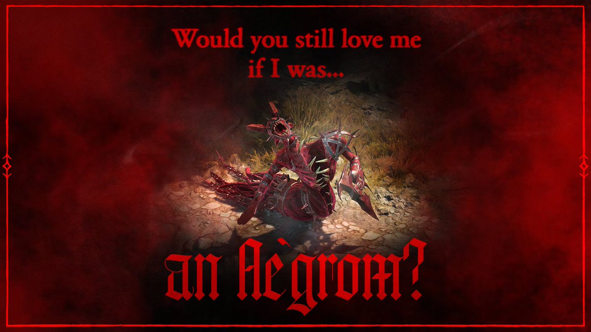 Diablo's tweet photo. Well… would you? 🖤 https://t.co/VT0p60zSFf