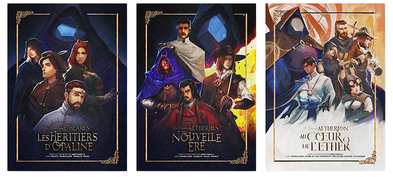 JdrCorner's tweet photo. Les Chroniques d’Aetherion : l’actual play qui ressemble à une série fantasy. Plongez dans l’univers créé par Geek Fabula et découvrez pourquoi ça marche. Lire ➜ https://t.co/tx0XSyWhU2

#JDR #ActualPlay #Fantasy https://t.co/vL6FLXKXHy