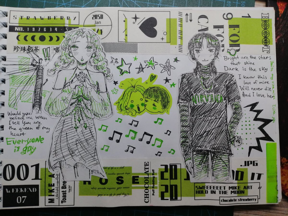 aunobeats_'s tweet photo. Old sketchbook (5/5) Like omg https://t.co/sZqMrGPAAt