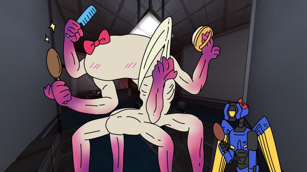 FarhanMelukis's tweet photo. fabulous mirror reaper #ultrakill https://t.co/ydlBAScHCh