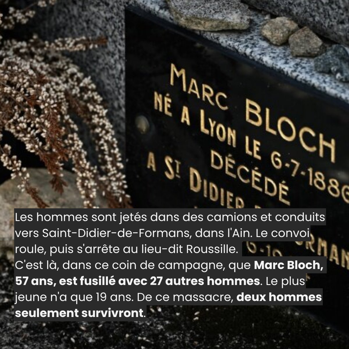 onacvg's tweet photo. #MercrediMémoire 🏛️ I La semaine prochaine Marc Bloch fera son entrée au Panthéon. À cette occasion, le Mémorial national de la prison de Montluc, lui rend hommage tout au long du mois de juin à travers sa programmation culturelle et une cérémonie commémorative. https://t.co/k4DT0DYfsx
