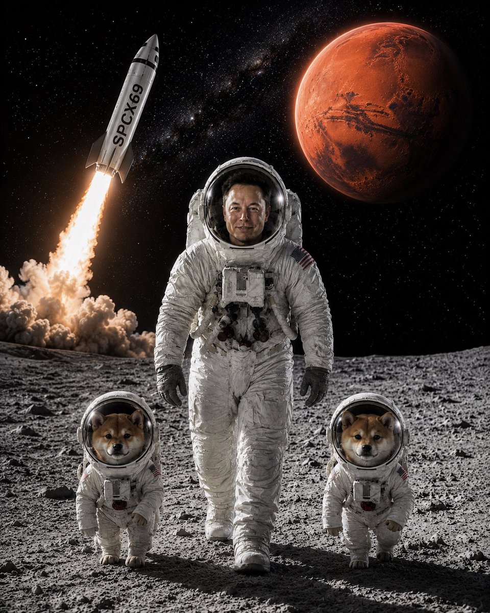 MidnightTrades_'s tweet photo. $SPCX is now the world’s 4th largest public company 🚨

$SPCX69 on Solana will soon be the meme everyone wants more of. 

Sub 10M is a gift. https://t.co/yRWvSzhcqm https://t.co/DAazHmpKoe