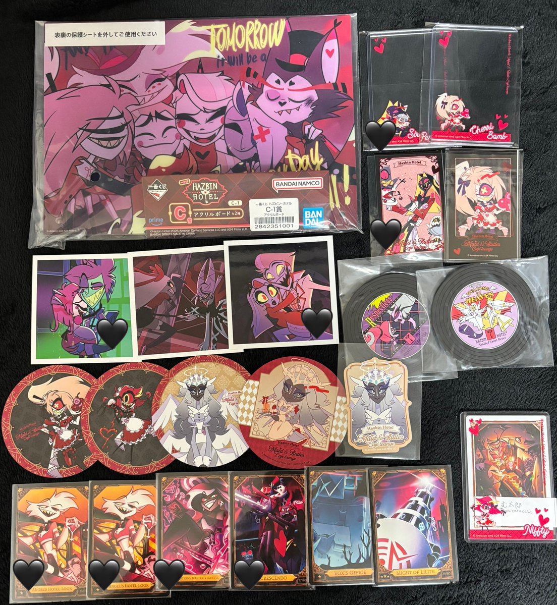 munizatu0452's tweet photo. 【交換/譲渡】
Helluva Boss ヘルヴァボス アニメイトカフェ トレーディング箔押しカード トレカ ミニアクリルスタンド アクスタ ホログラムステッカー コースター Hazbin Hotel ハズビンホテル くじ ましコレ ケース

譲▶︎画像

求▶︎ツリー画像or定価買取 https://t.co/cycfzLXGAE