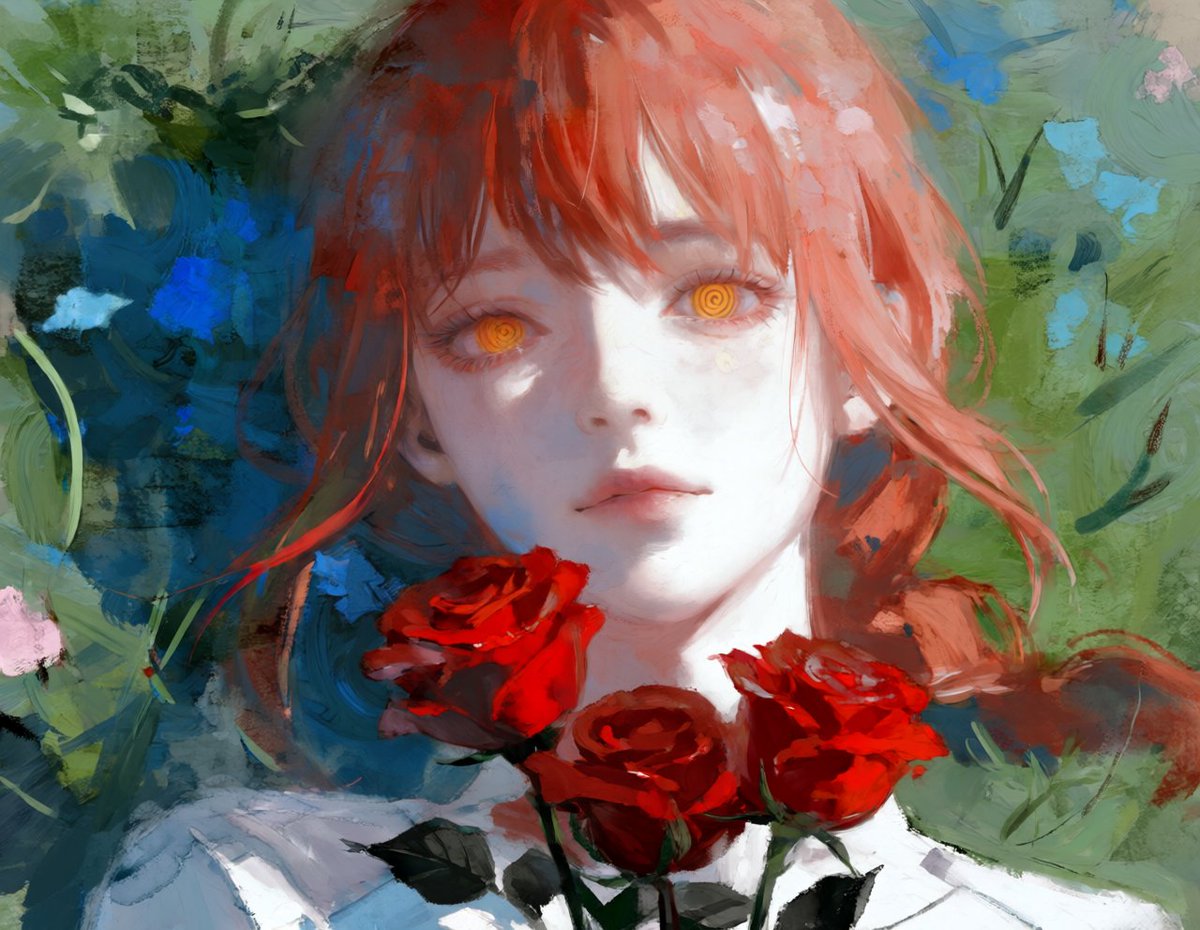 GF_ART_'s tweet photo. Dear Makima, I wanna love you
But I am scared of you... https://t.co/3GjcWRYcsa