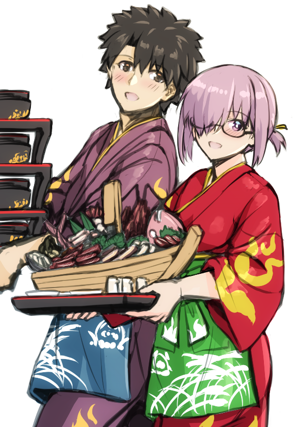 こちらすっかり閻魔亭のお手伝いが板についたまるで長年連れ添ったおしどり夫婦のように息ぴったりに奉納ポイントを稼ぎまくる藤丸マシュコンビとそれを見てほわほわするお客さんで奉納ポイントは危険な領域へ。 