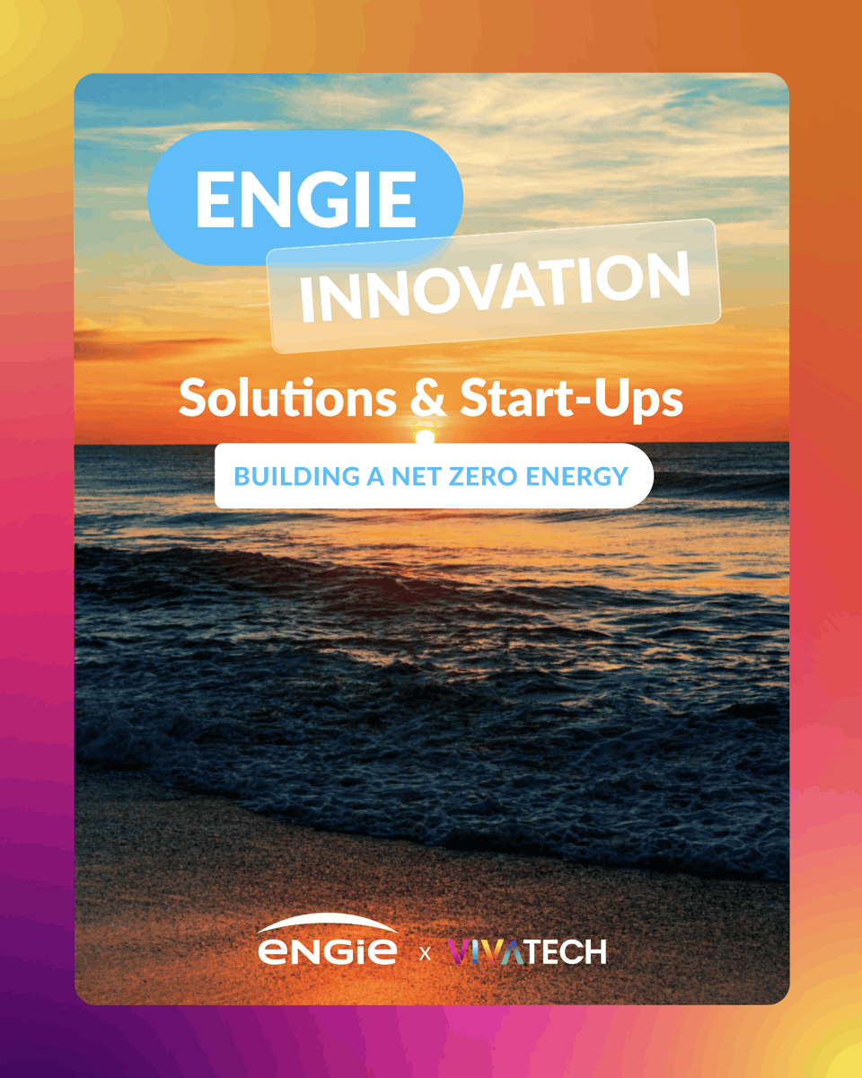 ENGIEgroup's tweet photo. How do we build a net-zero energy mix? ENGIE combines renewables, storage &amp; AI. Discover our #VivaTech solutions👇
📍 Stand 2F15, Hall 7.2
#WithENGIE https://t.co/Kcfqa0eBdU