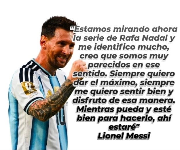 Andreaversace's tweet photo. 🇦🇷 🇪🇸 ⚽️ 🎾
#Lionelmessi #rafaelnadal  #mundial2026 #fútbol  #tenis https://t.co/nGskqjzXuD