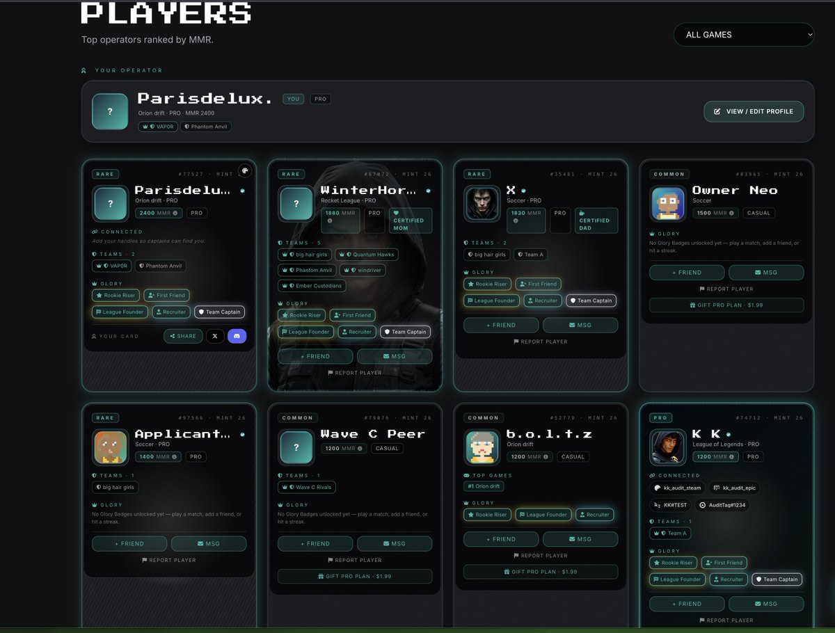 Leaguehubdotco's tweet photo. We are so glad to see people coming into League Hub and creating player profiles! Spread the word and give us a share <3 https://t.co/x7jJUfCvyc